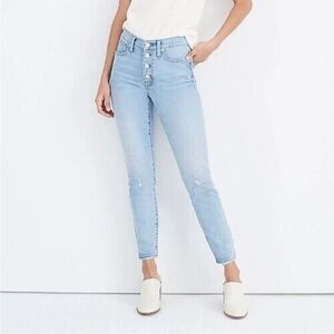 Madewell Perfect Summer Jeans Fitzgerald Light Wash